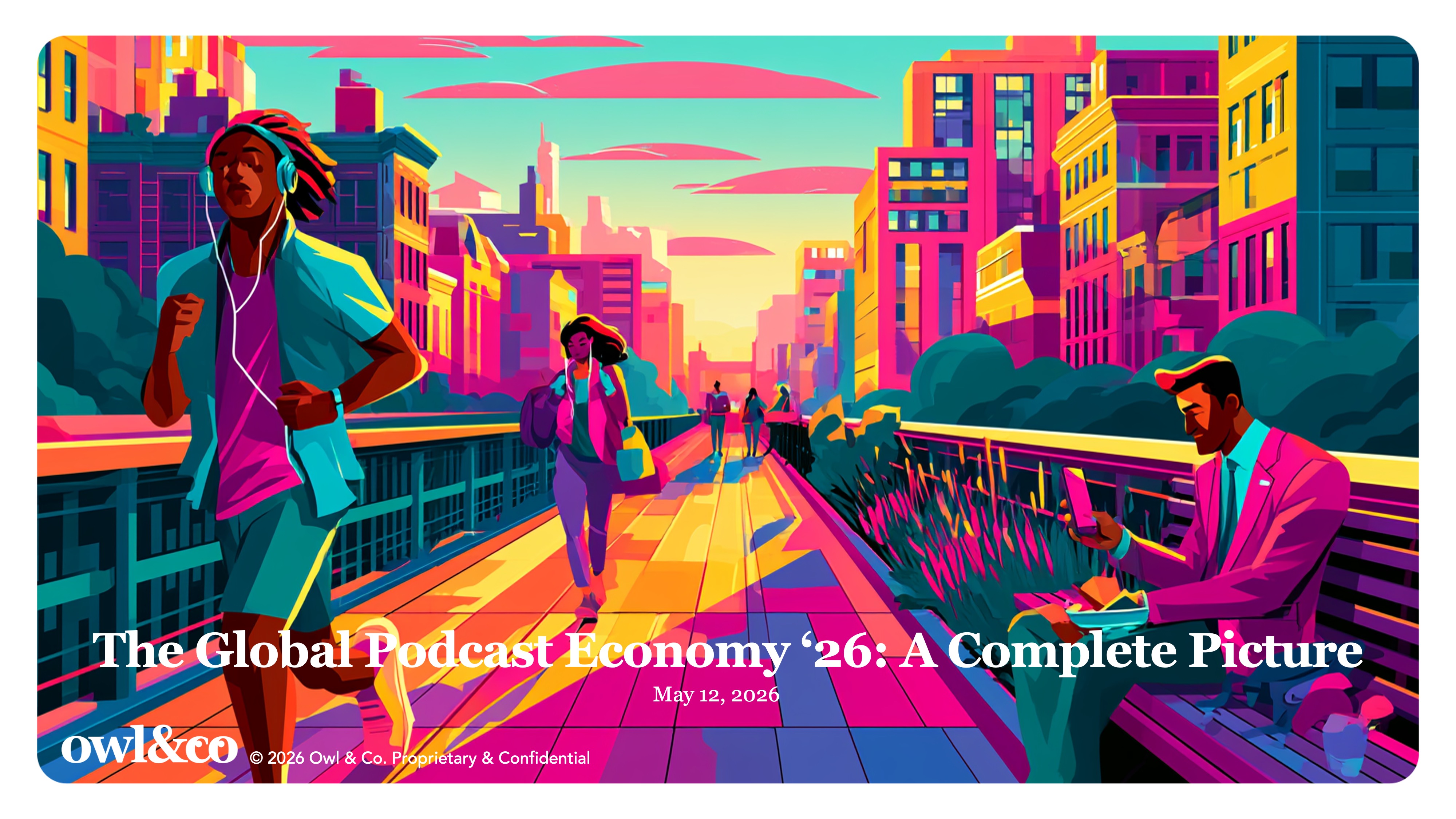 Global Podcast Economy Report cover